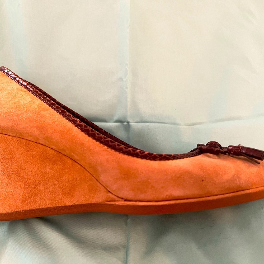Coach wedge heels size 7 - Picture 2 of 3